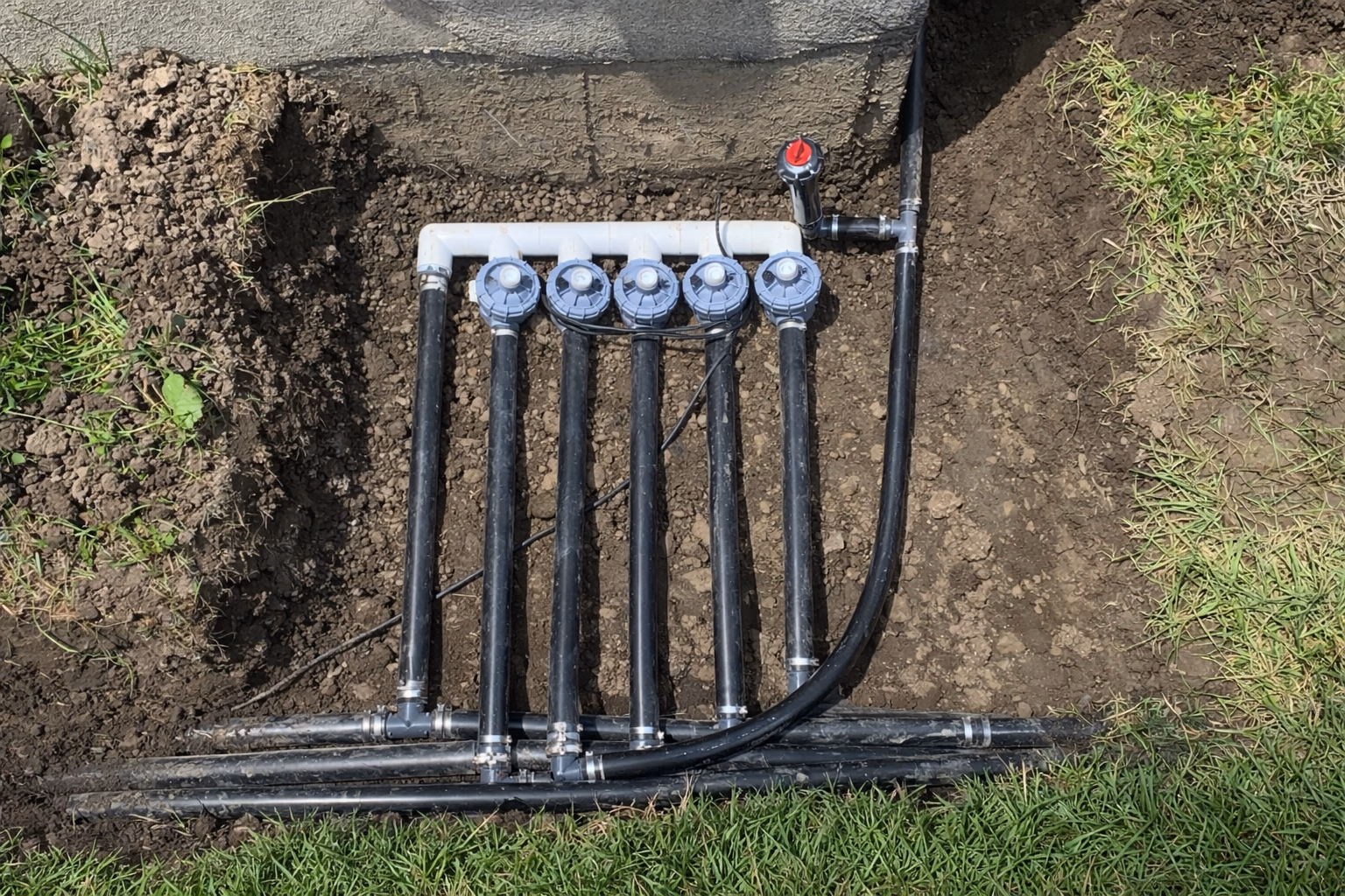 Kirkland Install — Clean valve manifold